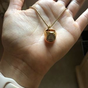 Juicy Couture Class Ring Necklace